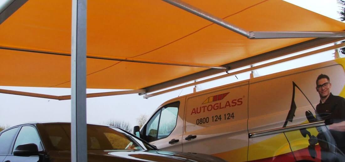 How Vehicle Awnings Benefit Your Fleet