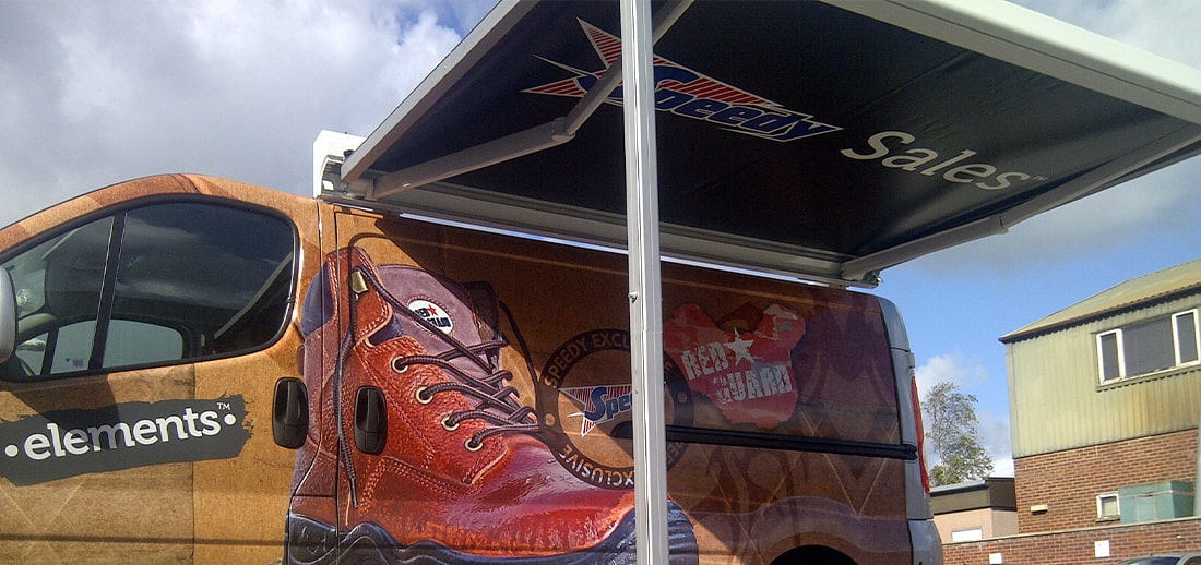branded vehicle awning