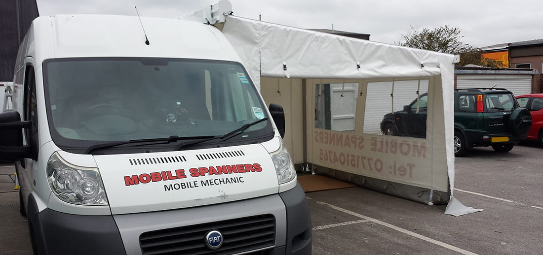 Mobile Mechanic Vehicle Awning