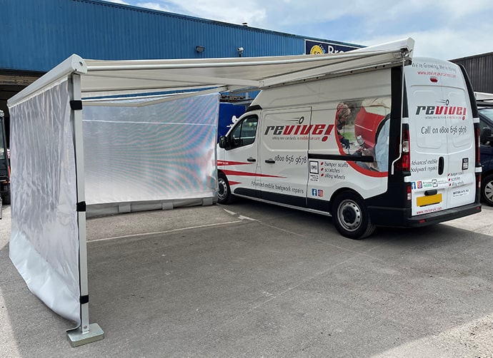 Broadview Extended Vehicle Awning