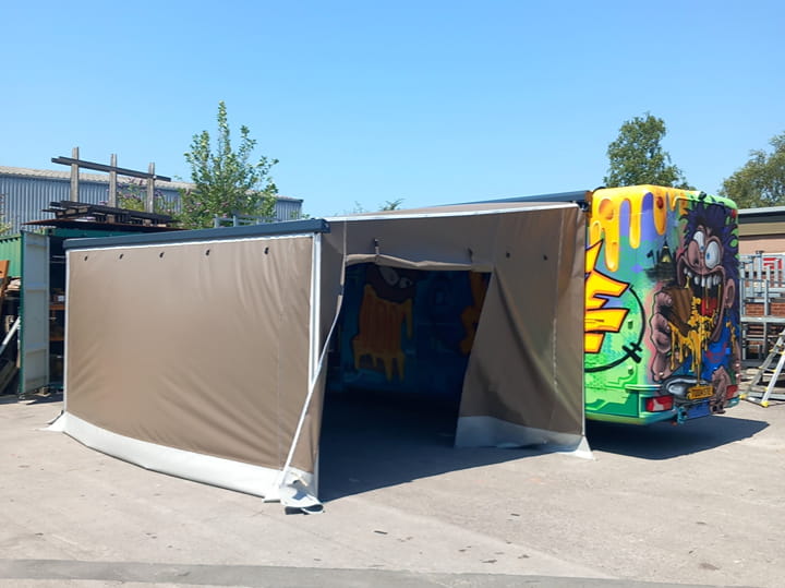 Toastie Bus Awning