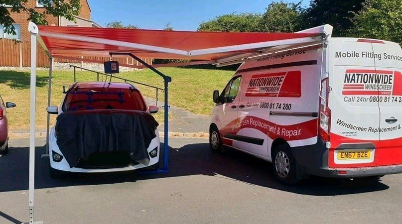 Nationwide Windscreens Awning
