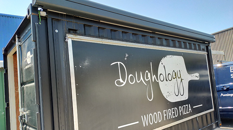 Doughology Container Awning