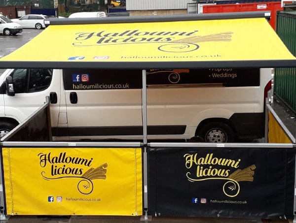 citroen relay awning for food van