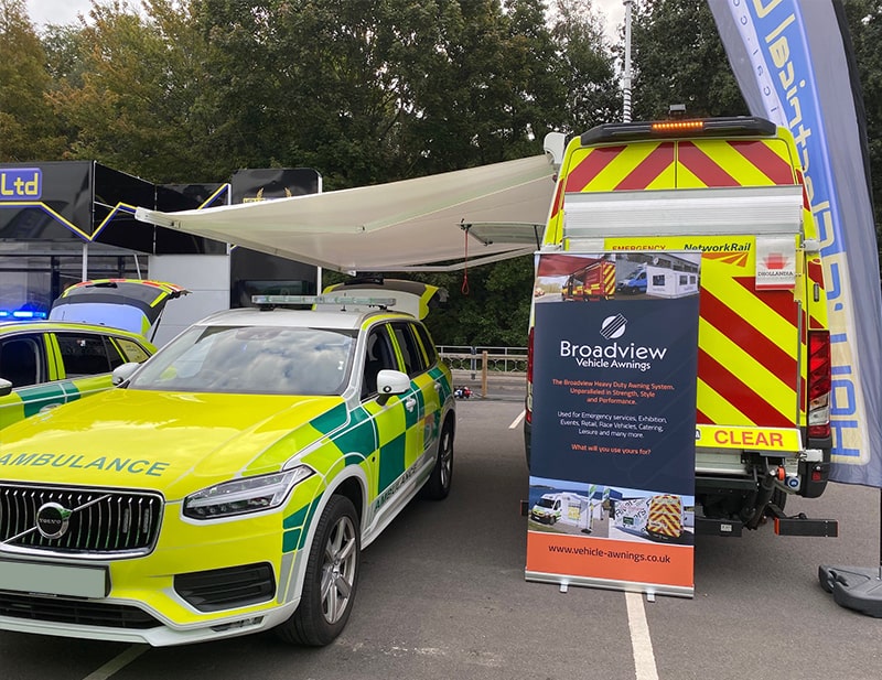iveco daily awning for emergency service vehicle